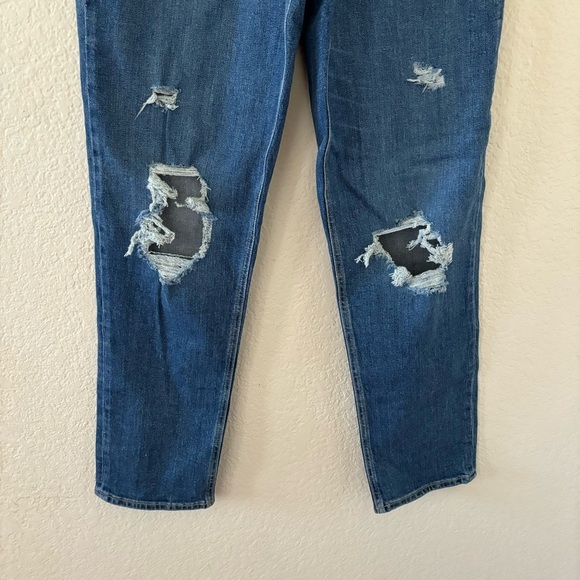 Old Navy 6 Tal EXTRA HIGH-RISE
CURVY
SKY-HÌ STRAIGHT SECRET-SMOOTH POCKETS - Picture 3 of 11